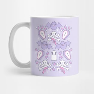 Spooky Cute Pastel Halloween Bubblegum Goth Design Mug